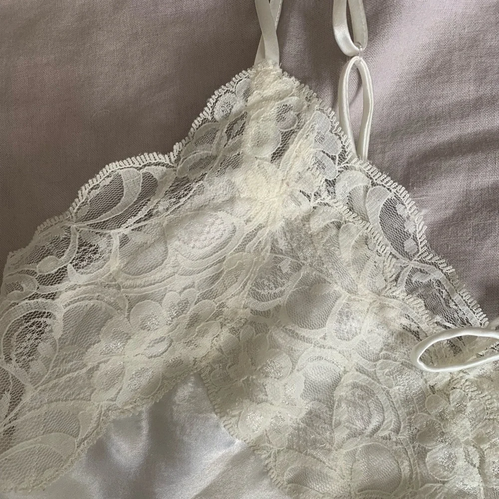 Vintage Victoria Secret Gold Label 80s 90s Satin Cami Set Size Medium - Picture 4 of 16